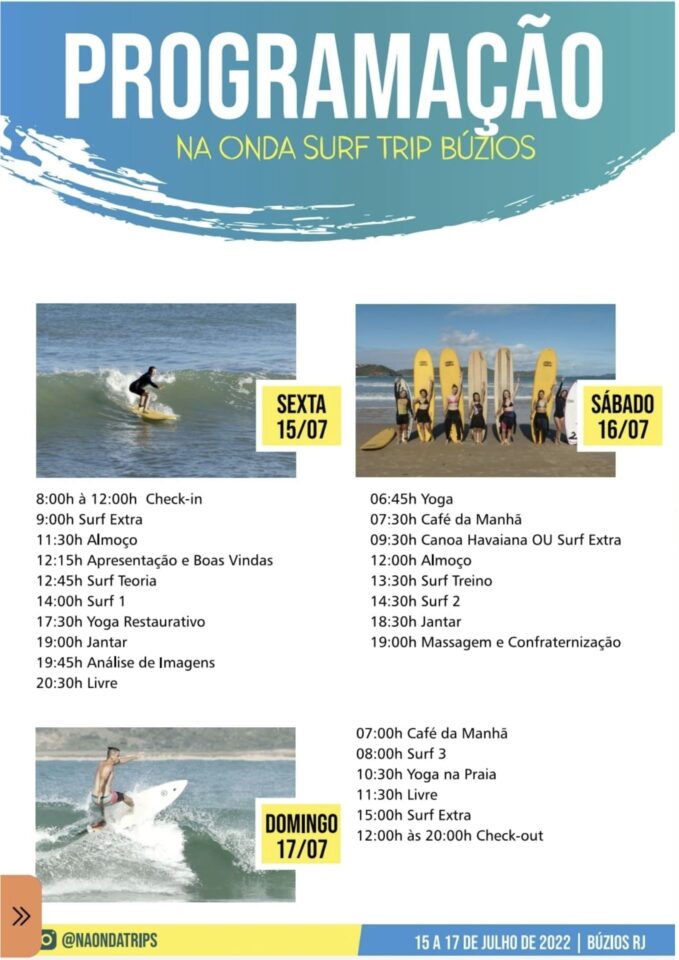 Pacote 8 aulas de Surf em Búzios