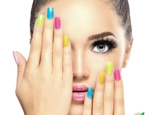 Cores de esmalte em alta